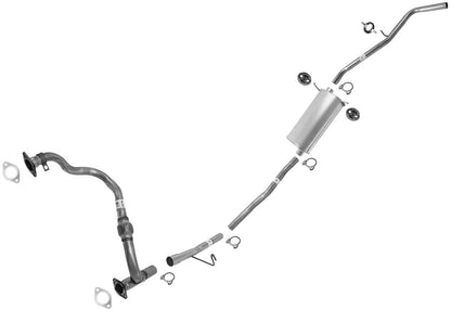 Exhaust Flex Pipe Ext Pipe Muffler Tail Pipe For Nissan Frontier Crew Cab 03-04
