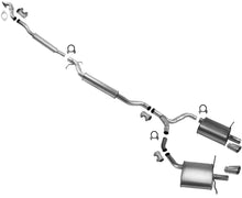 Sistema de escape con silenciador doble, tubo externo resonador, para Chrysler Pacifica 4.0L 2007