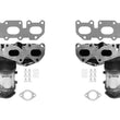 Front Left & Right Exhaust Manifolds W/ Converter for Hyundai Azera 06-10 3.8L