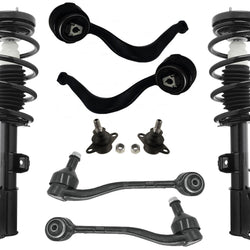 Front Complete Struts Lower Control Arms & Ball Joints Fits 2000-2006 BMW X5