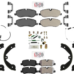 Pastillas de freno de disco, zapatas de freno de estacionamiento para Land Rover Ranger Rover 06-09 4,4 HSE