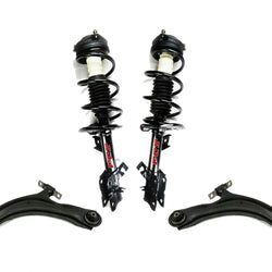F Coil Spring Strut & Control Arms Bushings Ball Joint for 08-2012 Nissan Rogue