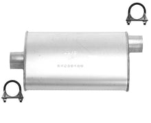 Cherry Bomb 16822CB Silenciador de 18 pulgadas OAL, cuerpo de 14 pulgadas, entrada de 2,25 pulgadas, salida de 2,25 pulgadas