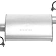 Cherry Bomb 16822CB Muffler 18 inch OAL, 14 in Body 2.25" Inlet  2.25" Outlet