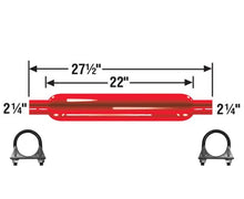 Cherry Bomb 87505CB Silenciador 27,5 pulgadas OAL, cuerpo de 22 pulgadas Entrada de 2,25" Salida de 2,25"