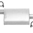 Cherry Bomb 16807CB Muffler 16 inch OAL, 11 in Body 2.0" Inlet  2.0" Outlet