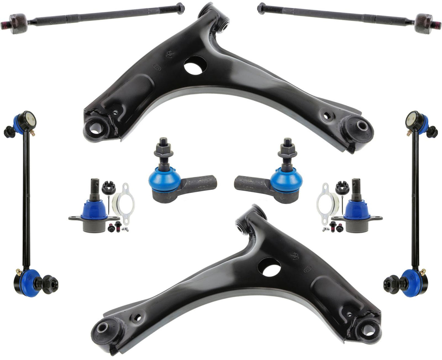 Mevotech Control Arms Ball Joints Tie Rods & Links For Ford Transit 150 2015-19
