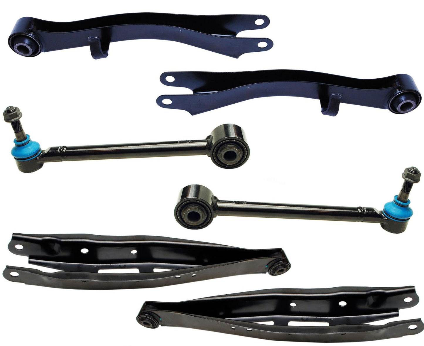 Mevotech Rear Lower & Trailing Control Arms For Subaru Legacy 2010-2014