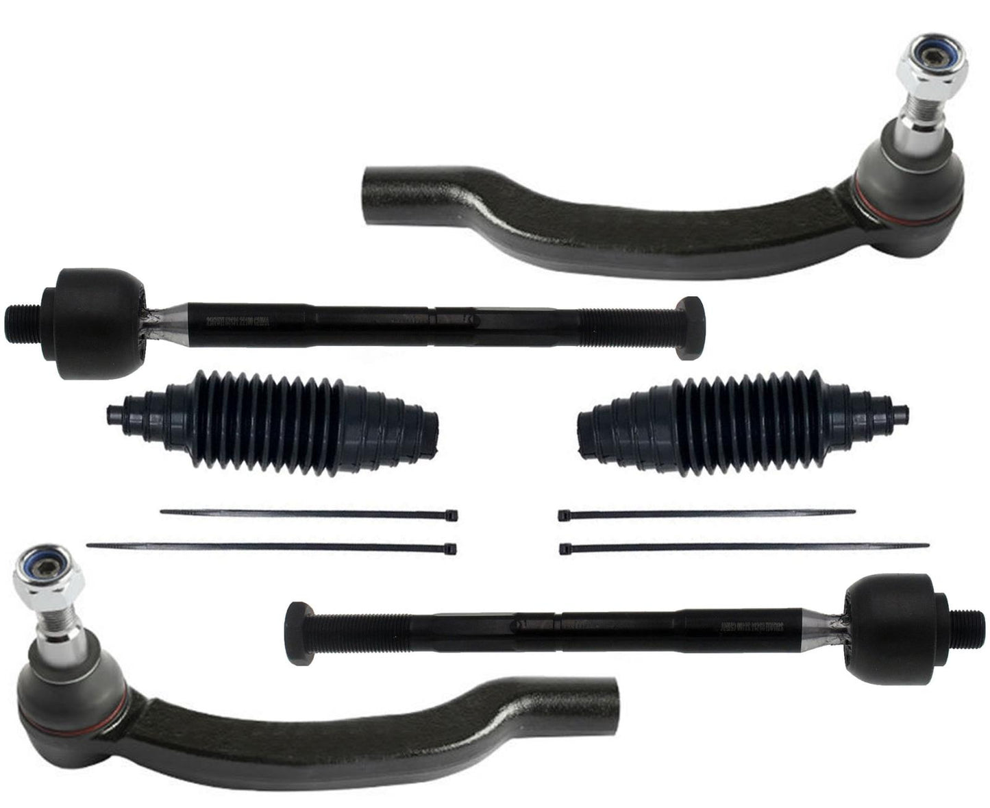 Varillas de amarre delanteras izquierda y derecha para Ram Promaster 1500 2500 3500 2014-2021