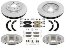 Hardware de pastillas de freno de rotores de freno de disco 6LUG para limusina Cadillac XTS 2013-2019