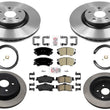 Performance Disc Brake Rotors Brake Pads For Chevrolet Caprice Police Package