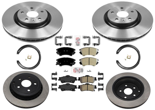 Performance Disc Brake Rotors Brake Pads For Chevrolet Caprice Police Package