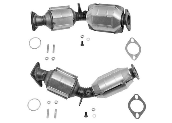 Left Right Catalytic Converter W/ Exhaust Manifold for Infiniti EX35 FX35 08-12