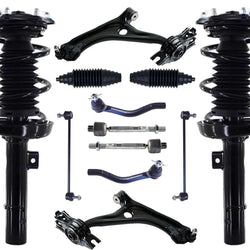 Front Struts Control Arms Tie Rods & Links For Honda Civic 2017-2021 Hatchback