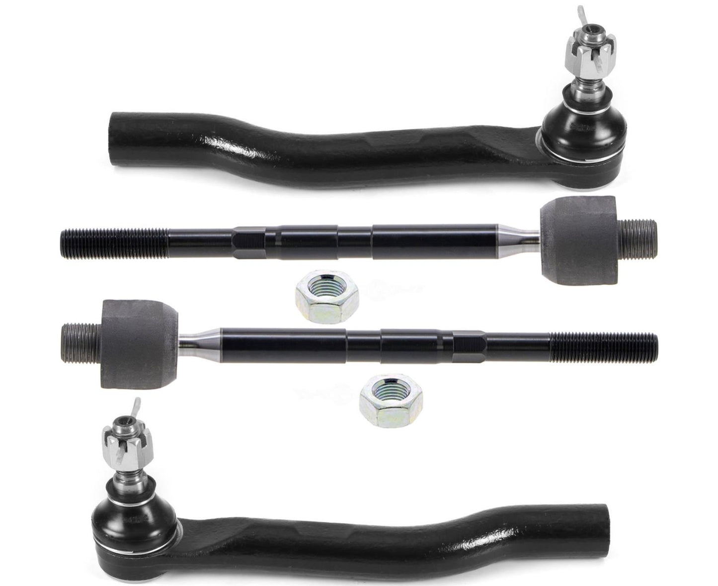 Front Inner & Outer Tie Rods Assembly For Honda CIvic Type R 2017-2023