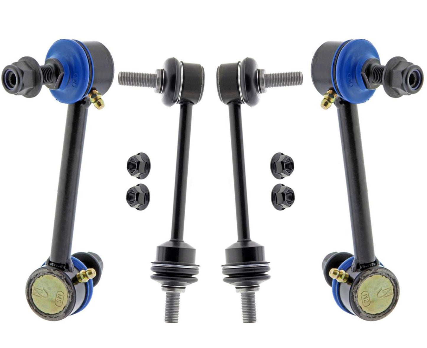 Front & Rear Sway Bar Links Assembly For Genesis G90 2017-2022 All Wheel Drive