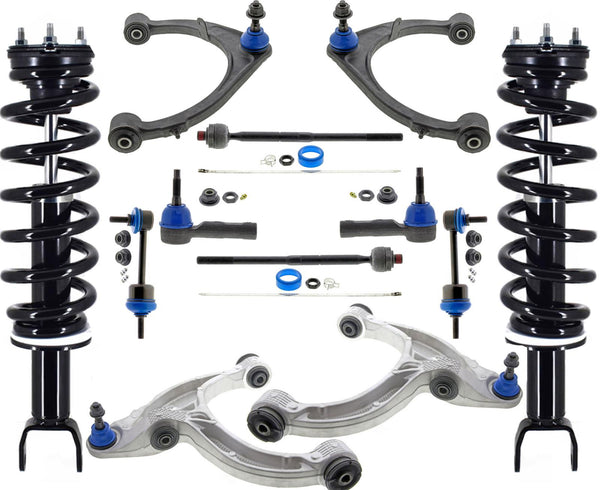 Front Struts Control Arms Tie Rods & Links For Ram 1500 2019-2023 4 Wheel Drive