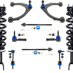Front Struts Upper Control Arms Tie Rods & Links For Ram 1500 19-23 4 Whl Drive
