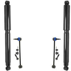 Rear Shocks Absorber & Sway Bar Links For Ram 1500 2019-2024 W/O OFF ROAD PKAGE