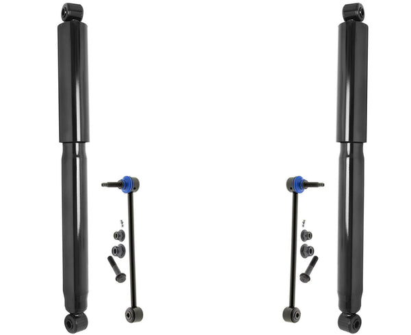Rear Shocks Absorber & Sway Bar Links For Ram 1500 2019-2024 W/O OFF ROAD PKAGE