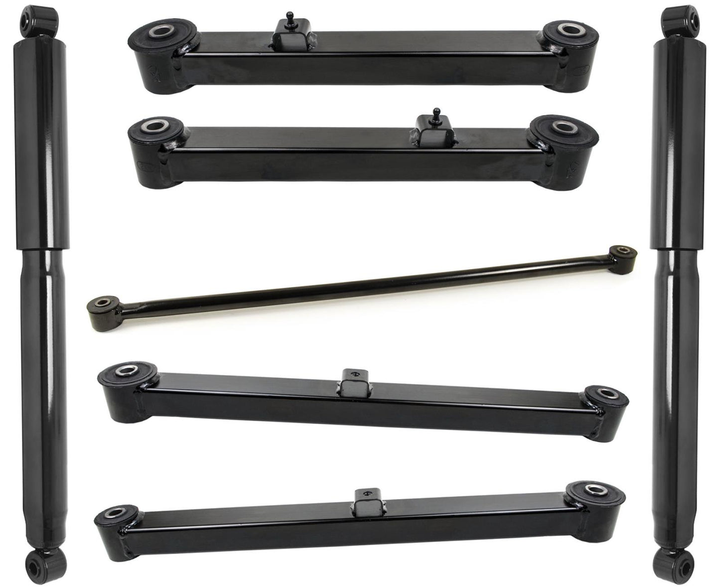 Rear Shocks Control Arms Track Bar For Ram 1500 2013-2018 / 19-24 1500 Classic