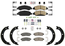 Pastillas de freno de disco 6LUG, zapatos de estacionamiento Hardwar para limusina Cadillac XTS 2013-2019