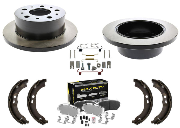 Fleet Galvanized Disc Brake Pads For Ram Promaster 1500 2500 3500 14-21