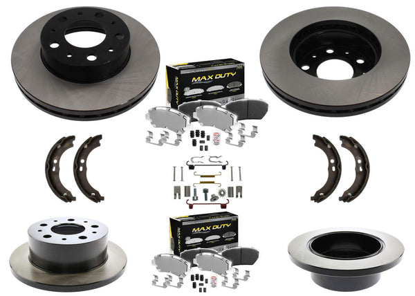 Fleet Galvanized Disc Brake Pads For Ram Promaster 1500 2500 3500 2014-2021