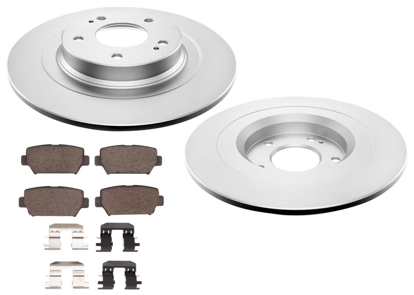 Disc Brake Rotors Brake Pads For Eclipse Cross 18-20 LE W Manual Parking Brake