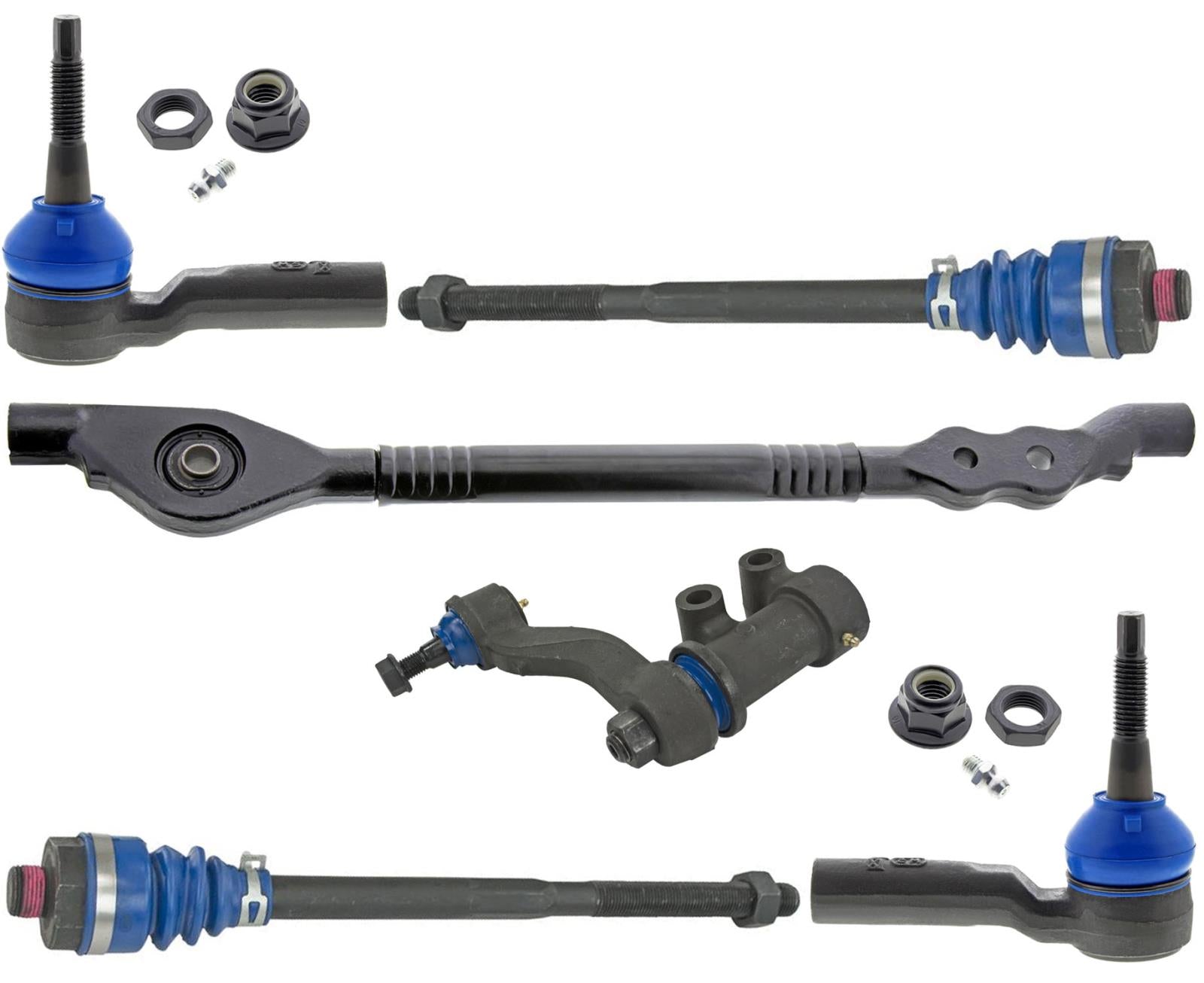 Front Tie Rods Idle Arm & Center Link For Chevrolet Silverado 2500 HD 2020-2022