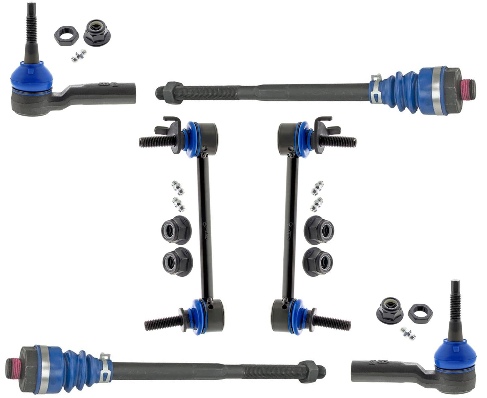 Varillas y enlaces delanteros interiores y exteriores para Chevrolet Silverado 2500 HD 2020-2022