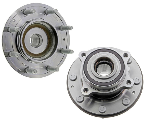 One Mevotech Front Wheel Bearings Assembly For GMC Sierra 2500HD 4 Wheel Drive