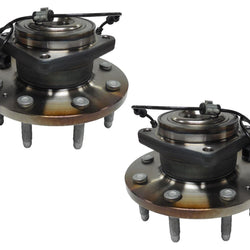 Front Wheel Hub Kit For 11-19 Silverado 3500HD 4 Wheel Drive Single Rear Wheel