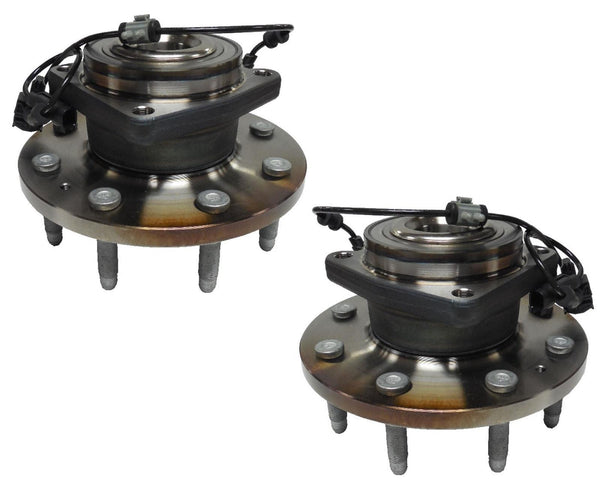 Front Wheel Hub Kit For 11-19 Silverado 3500HD 4 Wheel Drive Single Rear Wheel