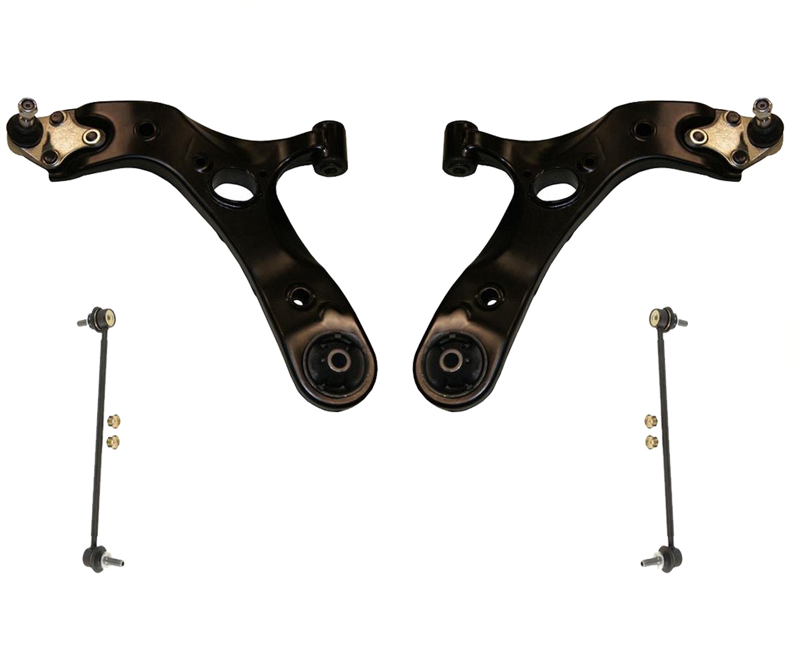 L & R Lower Control Arms Sway Bar Links for HS250H 2010-2012 Scion TC 2011-16 - Photo 1