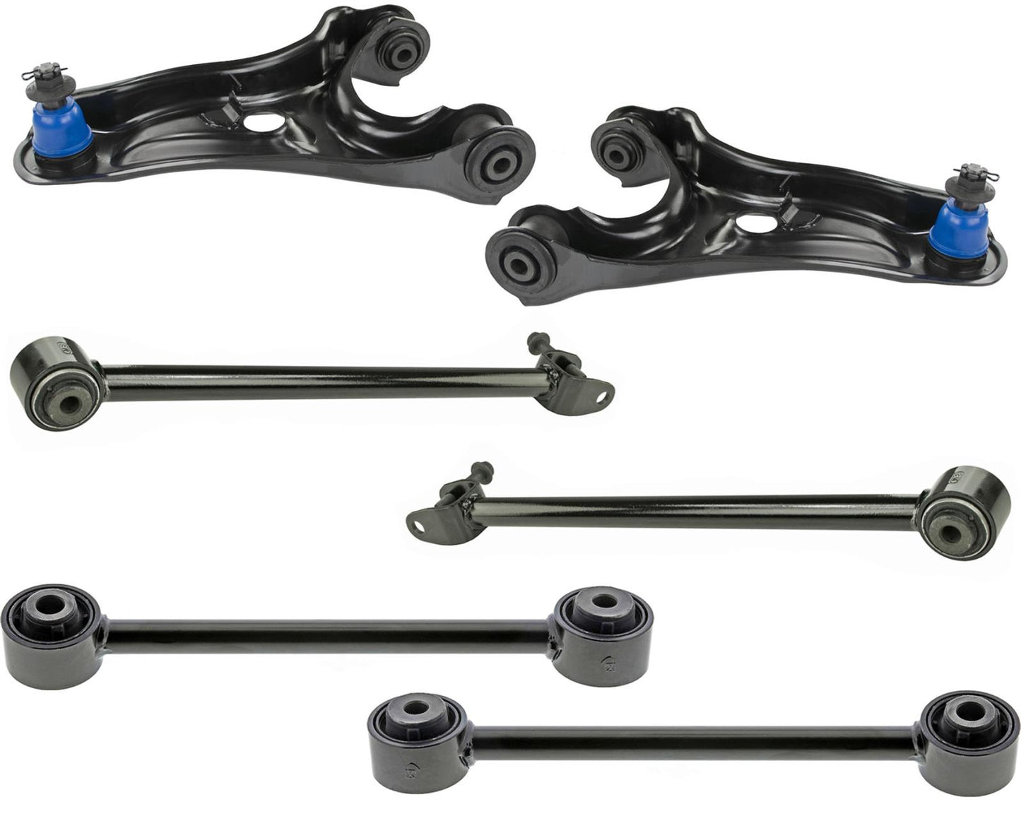 Mevotech Rear Upper & Lower Control Arms W/ Ball Joints For Acura MDX 2014-2023