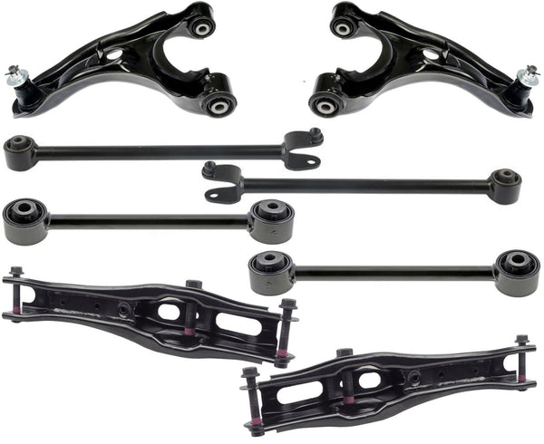 Rear Upper & Lower Control Arms Trailing Lateral Arms For Acura MDX 2014-2023