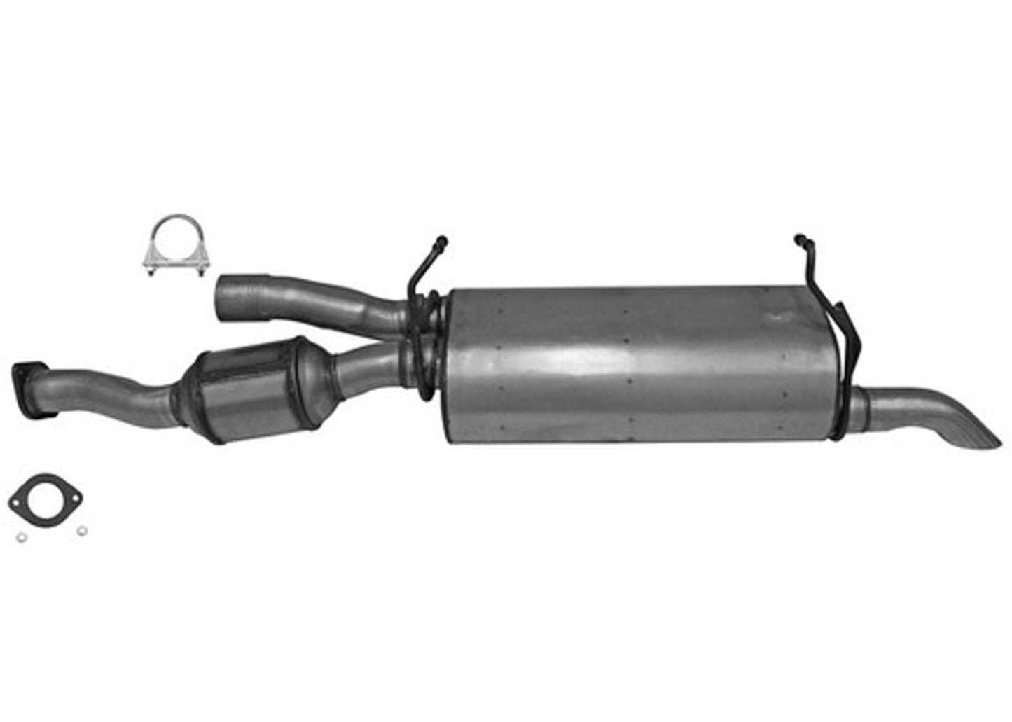 Silenciador trasero convertidor catalítico para GMC C4500 Topkick C4500 Kodiak 2003-2009