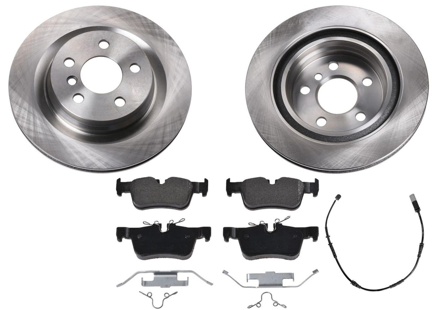 Rear Disc Brake Rotors Brake Pads for Mini Cooper Clubman 16-23 2.0L S All4