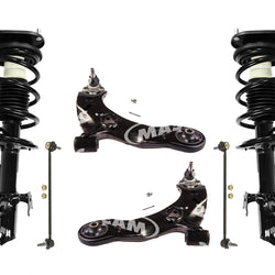 Se adapta a los brazos de control inferiores del conjunto de puntales delanteros Scion XB 08-15 con BJ y eslabones delanteros