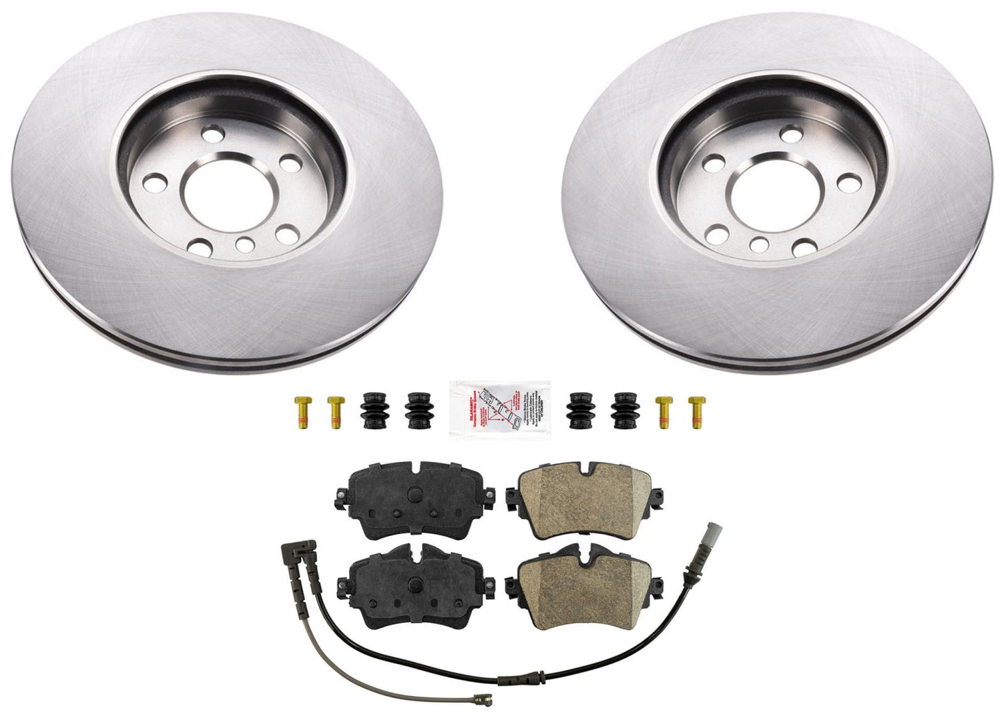 Front Disc Brake Rotors Brake Pads for Mini Cooper Clubman 16-23 2.0L S All4