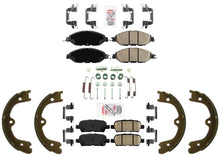AmeriuBrake Pastillas de freno de disco de cerámica zapatos de estacionamiento para Nissan Murano 2015-2022