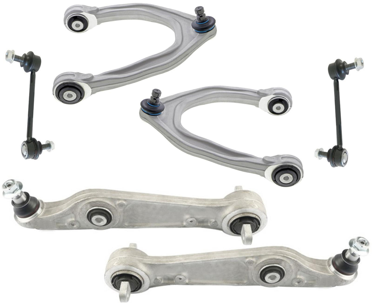 Brazos de control y enlaces delanteros superiores e inferiores traseros para Alfa Romeo Giulia 17-2019