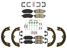 AmeriBrake Ceramic Disc Brake Pads Parking Shoe for Nissan Murano 2013-2014