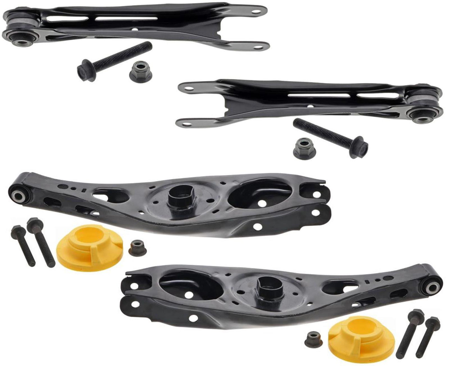 Mevotech Rear Lower & Lateral Control Arms For Chevrolet Equinox 2018 2023 2024