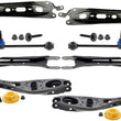 Rear Upper & Lower Control Arms & Sway Bar Links For Chevrolet Equinox 18-2023