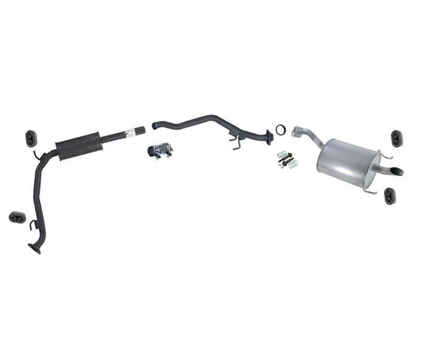 Resonator with Extension Pipe and Rear Muffler for Honda Fit 1.5L 2007-2008