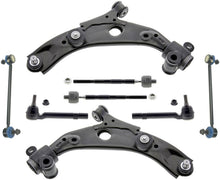 Mevotech Left & Right Lower Control Arms Tie Rods & Links For Mazda CX-9 16-23