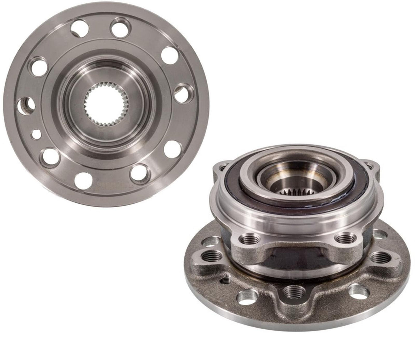 Front Wheel Bearings & Hub For Mercedes Benz C300 2015-2021 All Wheel Drive