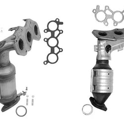 Front + Rear Manifold Catalytic Converters for 2006-2012 Toyota Rav4 3.5L V6